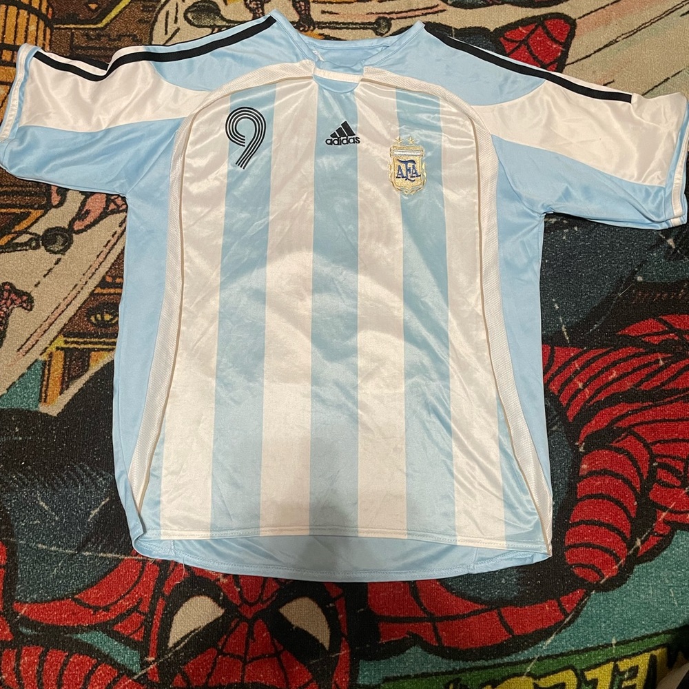 Vintage Argentina Crespo Jersey XL